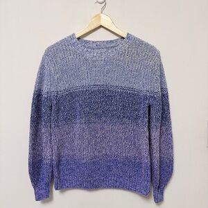 Beautiful Purple Gradient Sweater